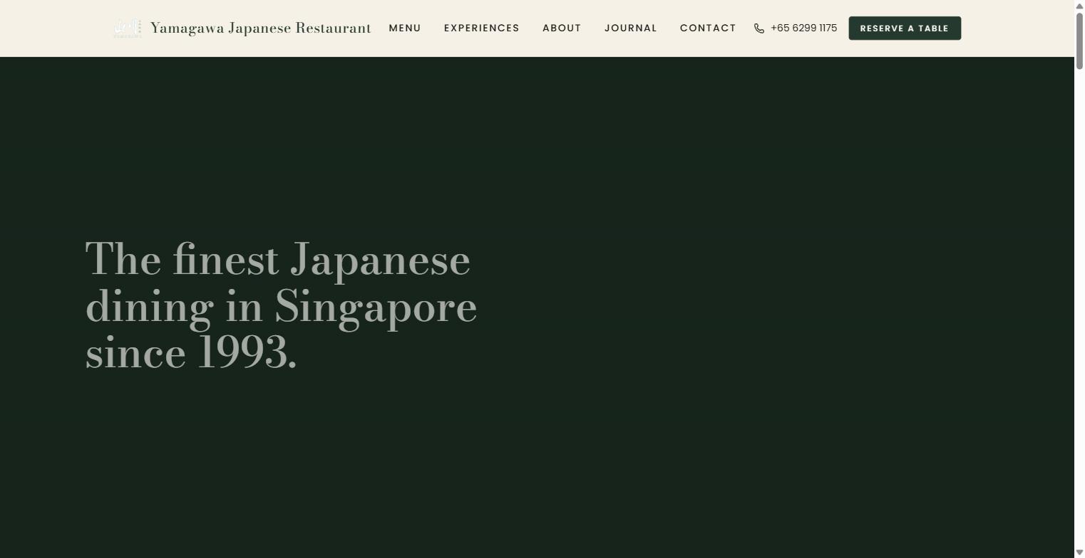 Yamagawa website preview
